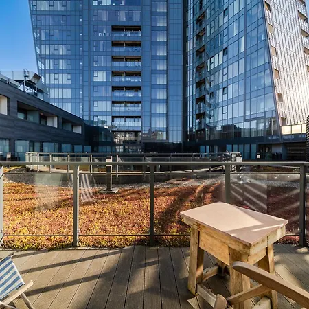 아파트 Ans Hanza Tower No 628 - Swimming Pool, Sauna, Jacuzzi, Viewing Terrace 슈체친