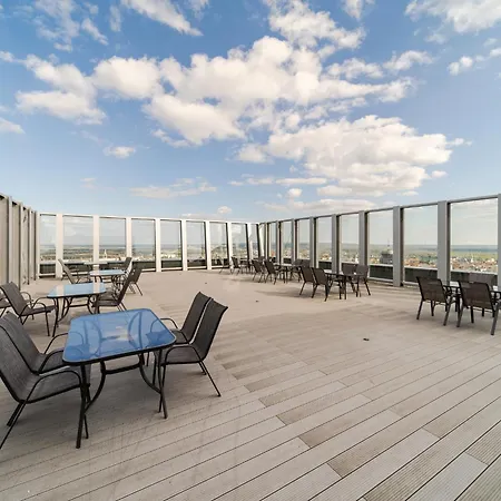 아파트 Ans Hanza Tower No 628 - Swimming Pool, Sauna, Jacuzzi, Viewing Terrace