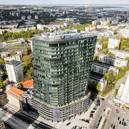 Ans Hanza Tower No 628 - Swimming Pool, Sauna, Jacuzzi, Viewing Terrace Appartement Szczecin