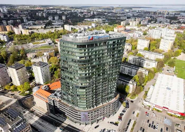 Ans Hanza Tower No 628 - Swimming Pool, Sauna, Jacuzzi, Viewing Terrace Apartment Szczecin